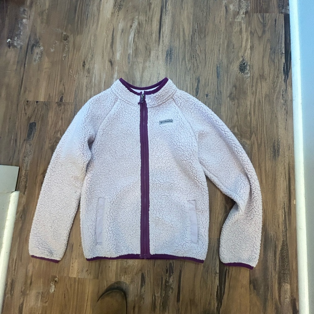 Columbia Purple Fleece Unisex Kids' Outerwear